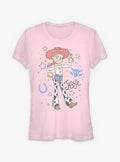 Cartoon Animated Toy Story Signature Jessie Girls Shirt T Shirt Minimal Style