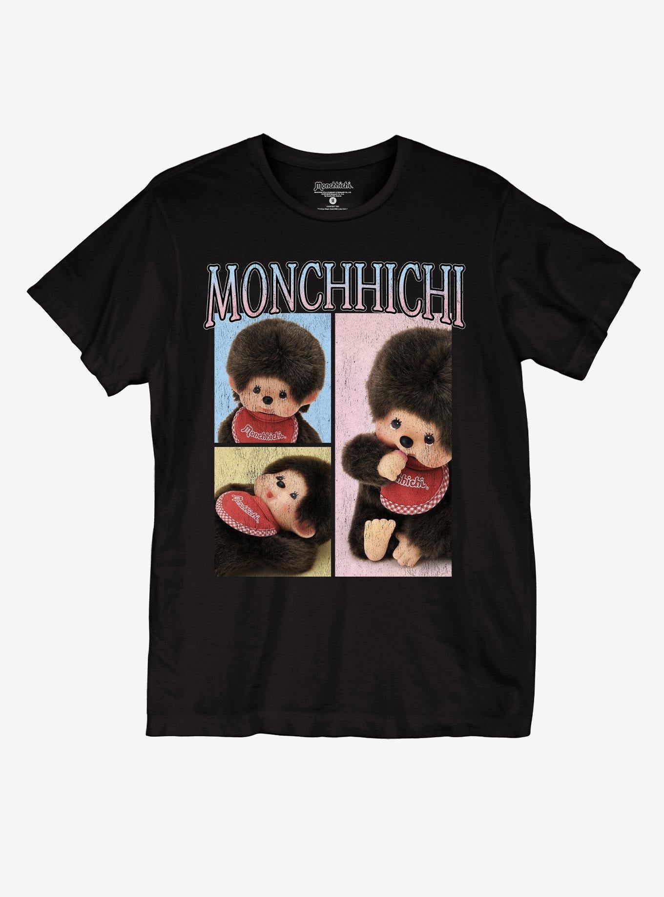 Monchhichi Pastel Grid Shirt T Shirt Gift Ready