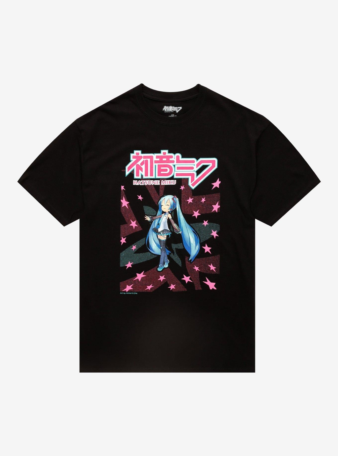 Hatsune Miku Background Shirt T Shirt Limited Drop