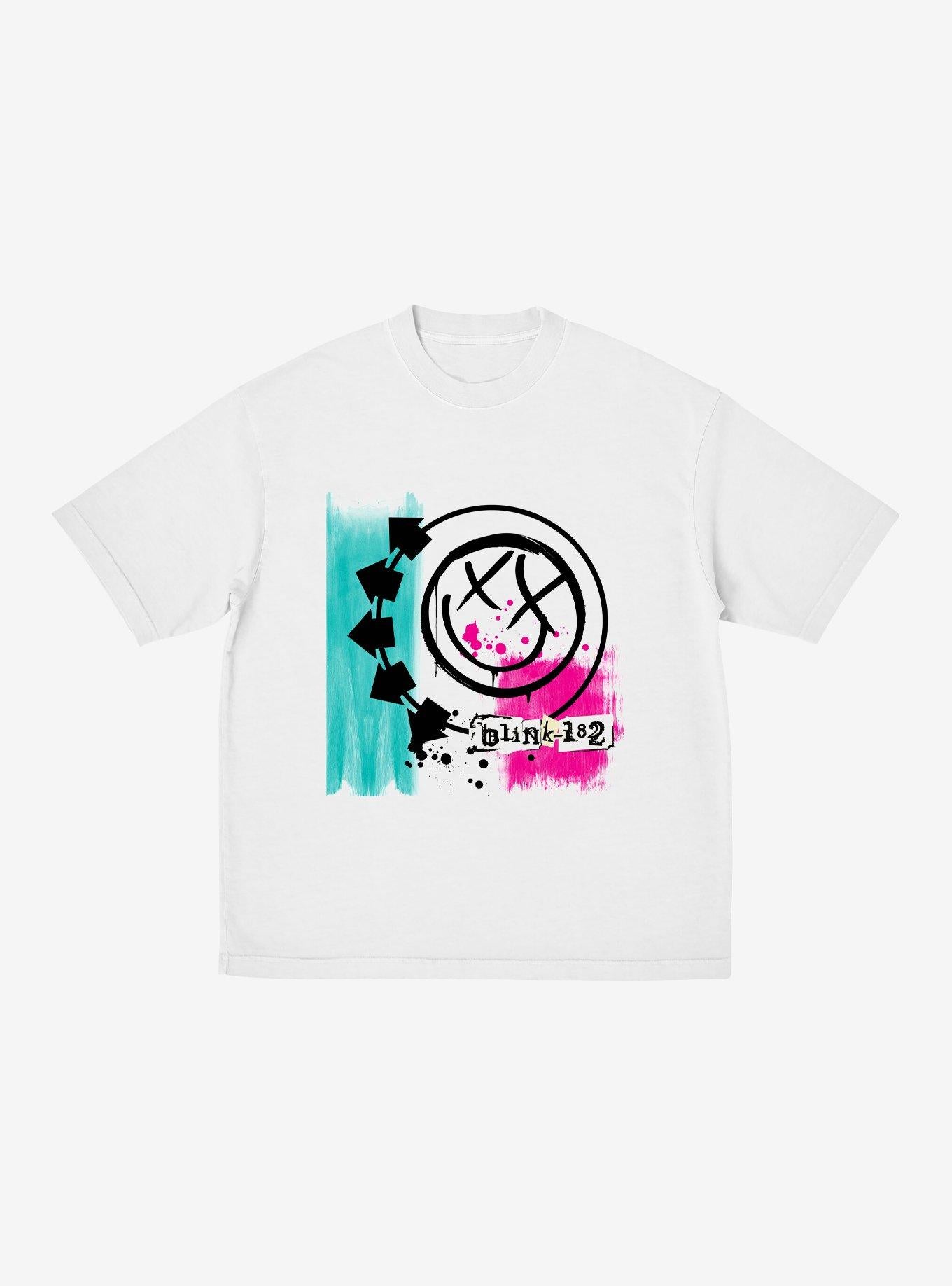 Blink 182 Smile Face Shirt T Shirt Gift Ready