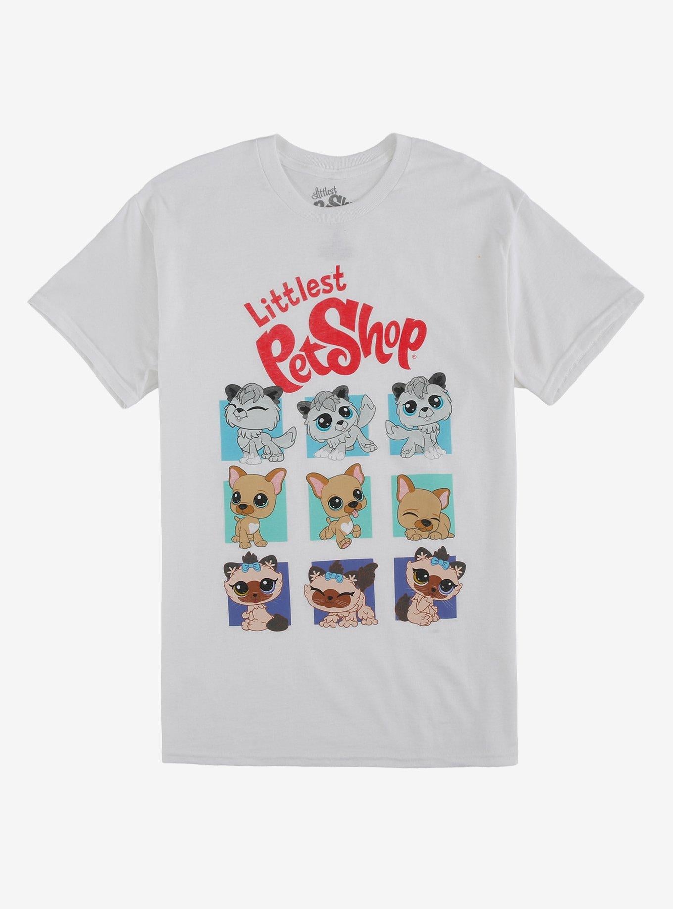 Littlest Pet Shop Animal Grid Shirt T Shirt Hot Pick