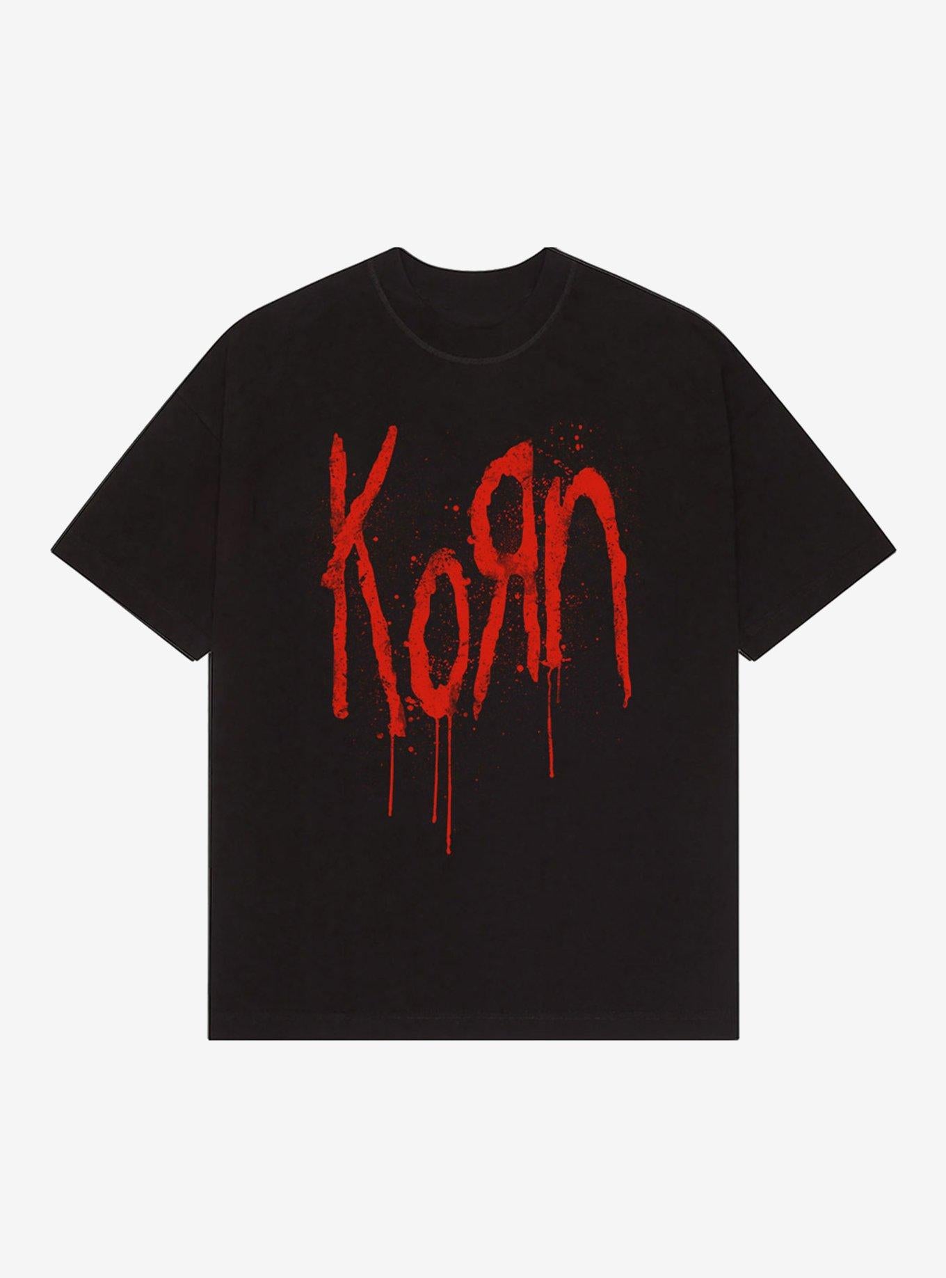 Korn Still A Freak Red Logo Shirt T Shirt New Arrival