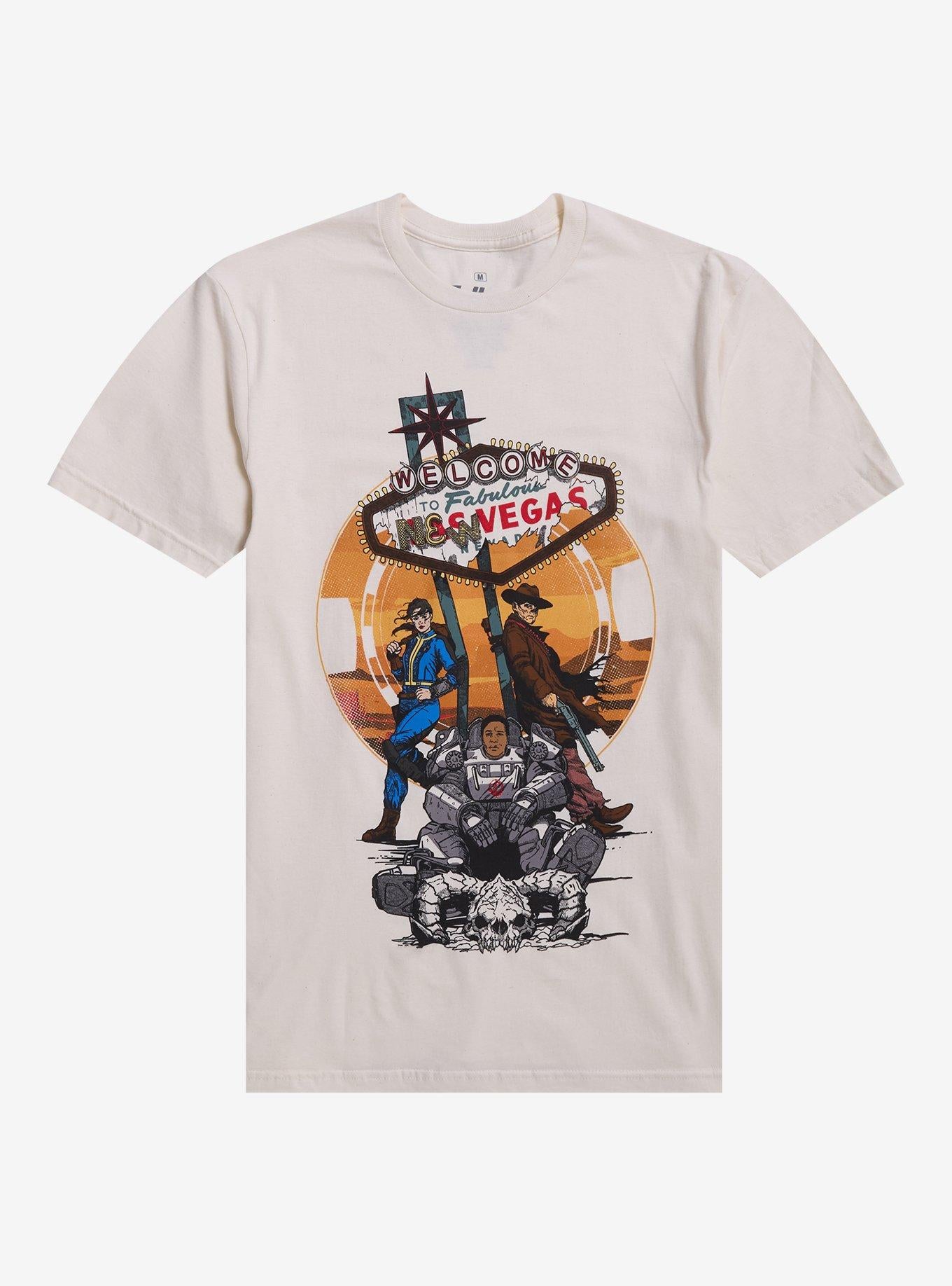 Fallout New Vegas Trio Shirt T Shirt Clean Design