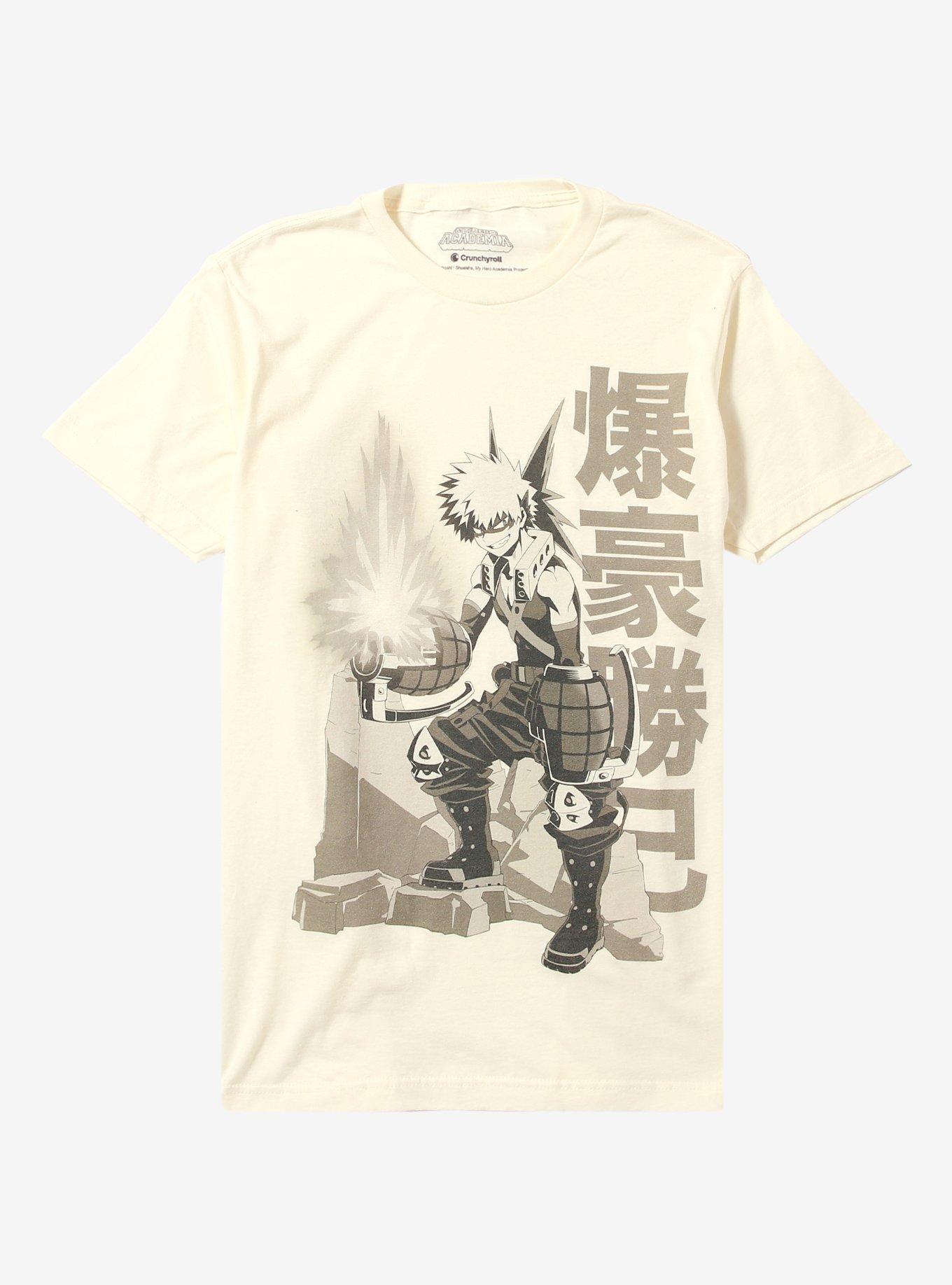 My Hero Academia Bakugo Tonal Shirt T Shirt Limited Drop
