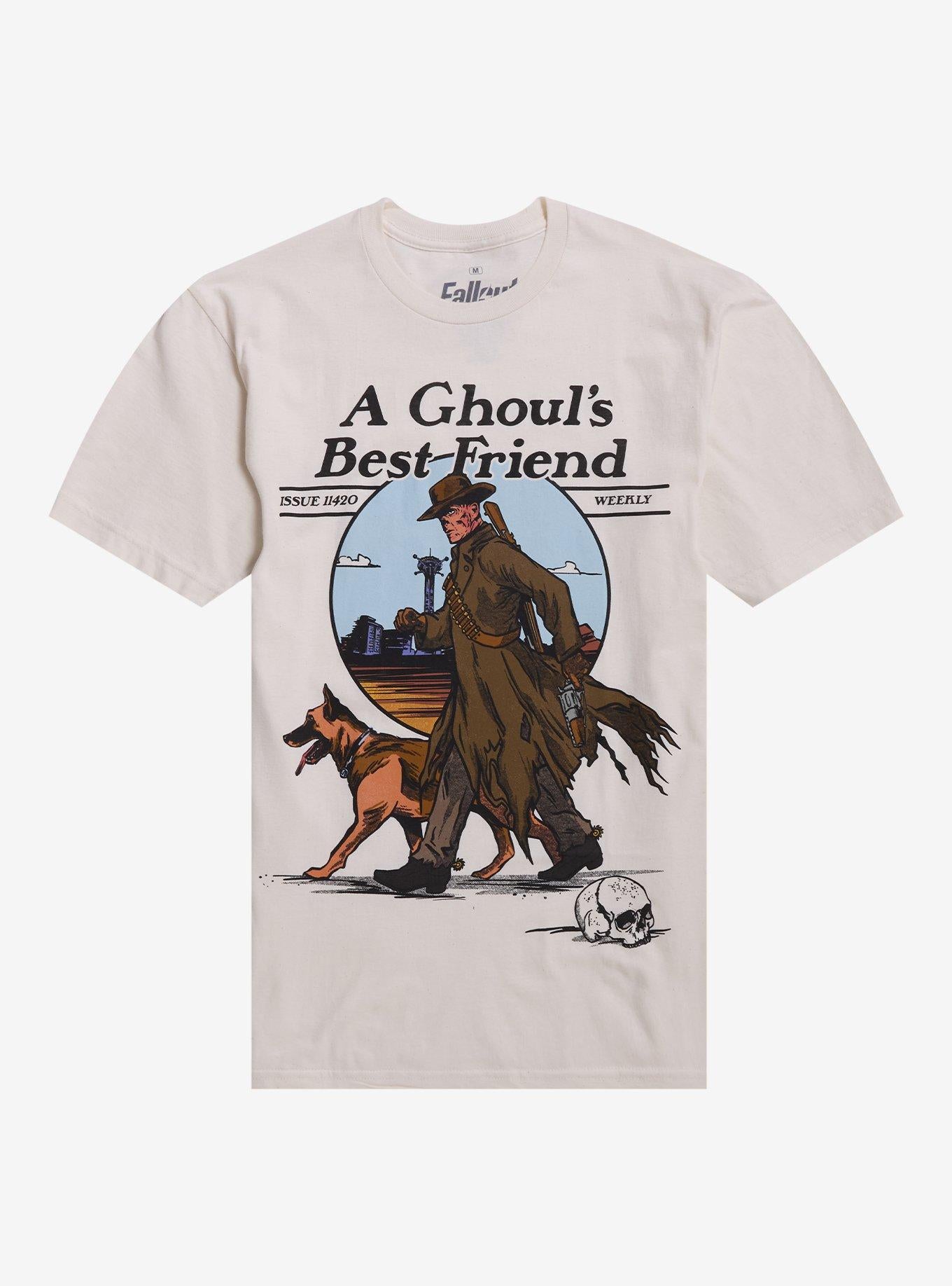 Fallout A Ghoul Best Friend Shirt T Shirt New Arrival
