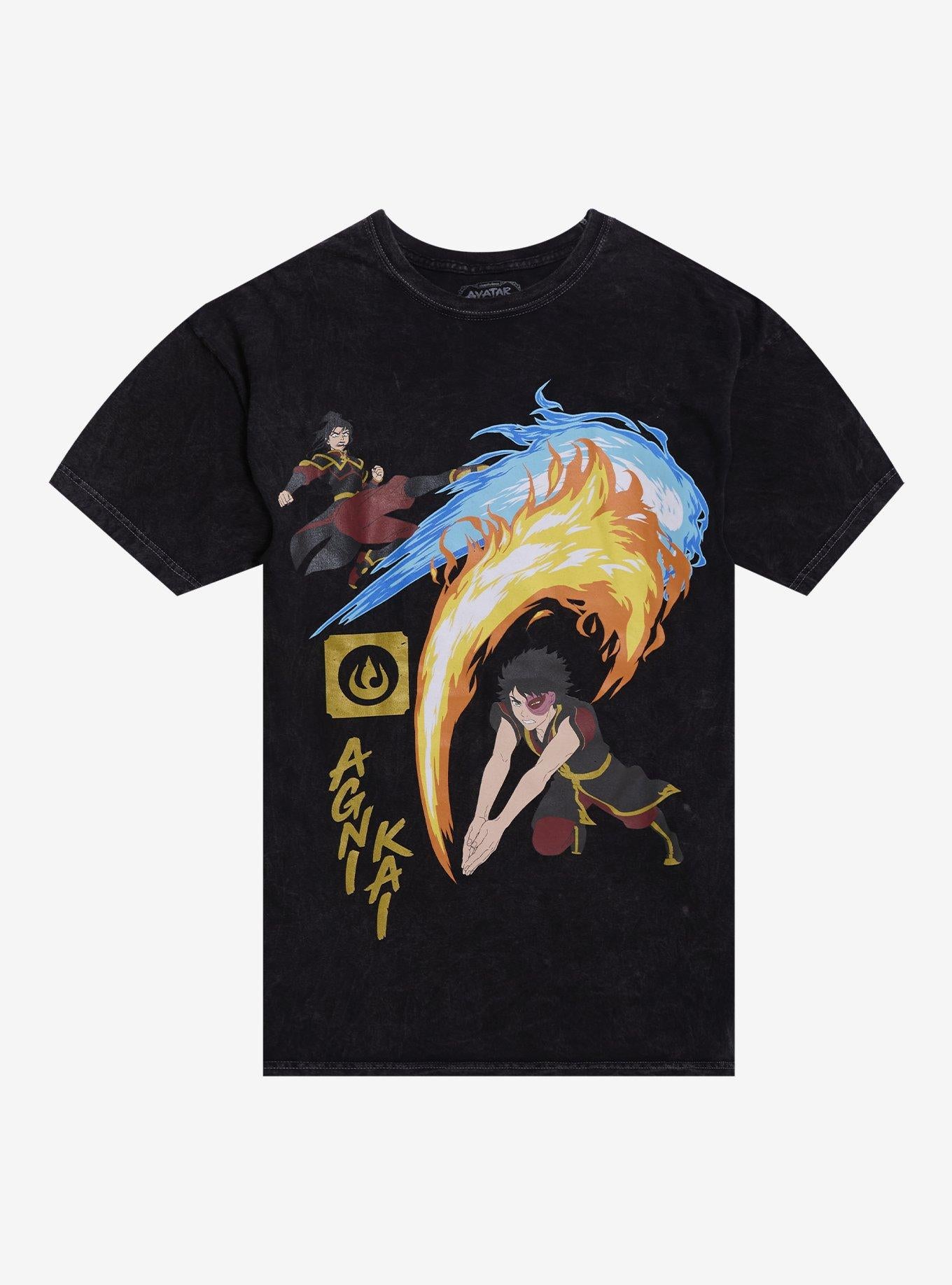 Avatar The Last Airbender Agni Kai Shirt T Shirt Limited Drop