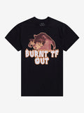 Burnt TF Out Rat Shirt By Funny T Shirt Everyday Wear