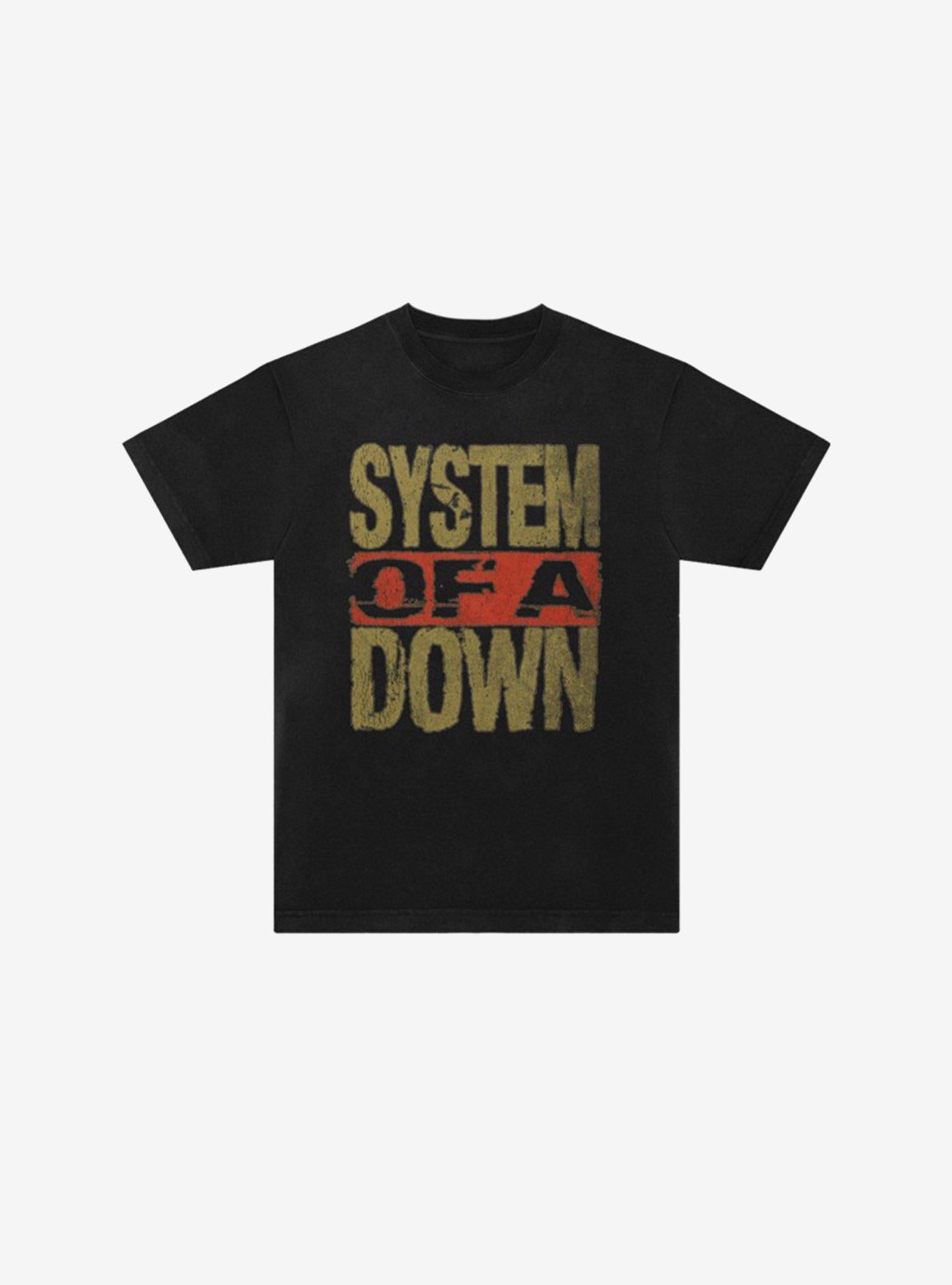 System Of A Down Text Logo Shirt T Shirt Hot Pick