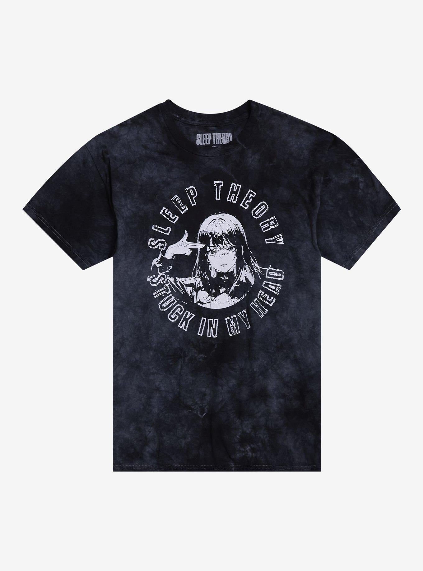 Sleep Theory Stuck In My Head Cloud Wash Shirt T Shirt Clean Design