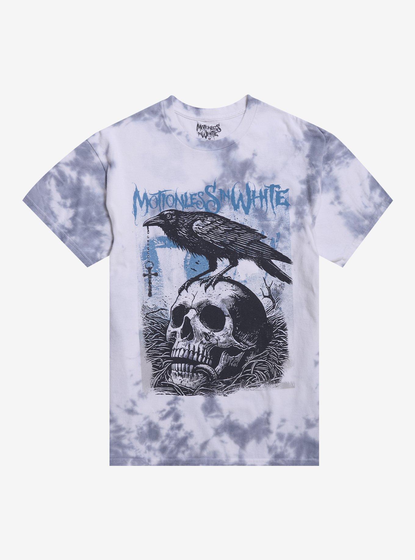 Motionless In White Raven Skull Shirt T Shirt Gift Ready