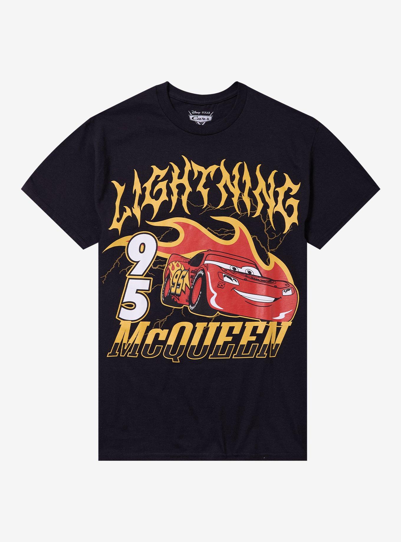 Cars Lightning McQueen Metal Shirt T Shirt Hot Pick