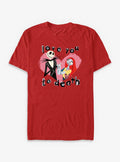 Cartoon The Nightmare Before Christmas Jack Sally Love You To Death Shirt T Shirt Premium Quality