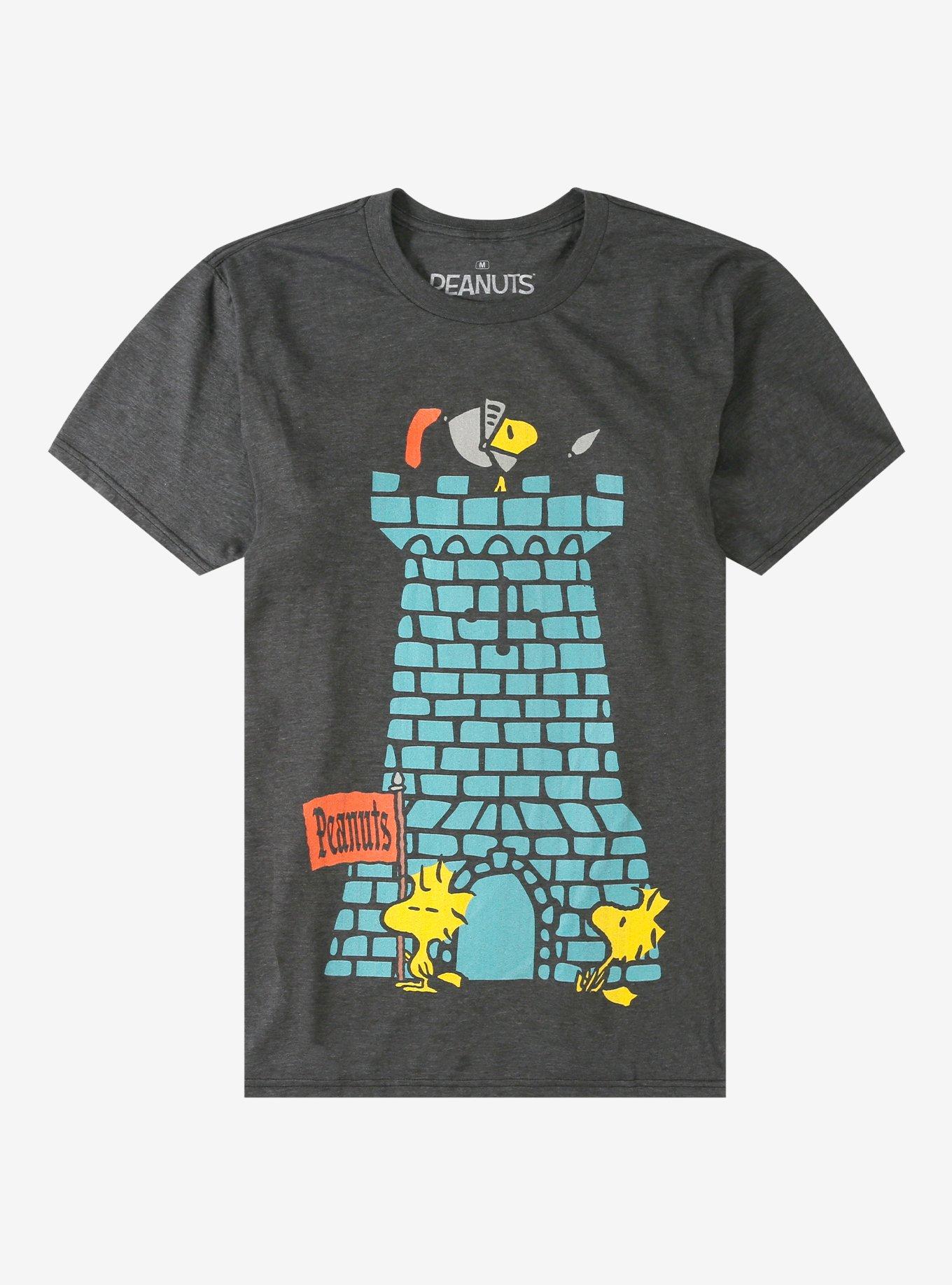 Peanuts Woodstock Castle Shirt T Shirt Everyday Wear