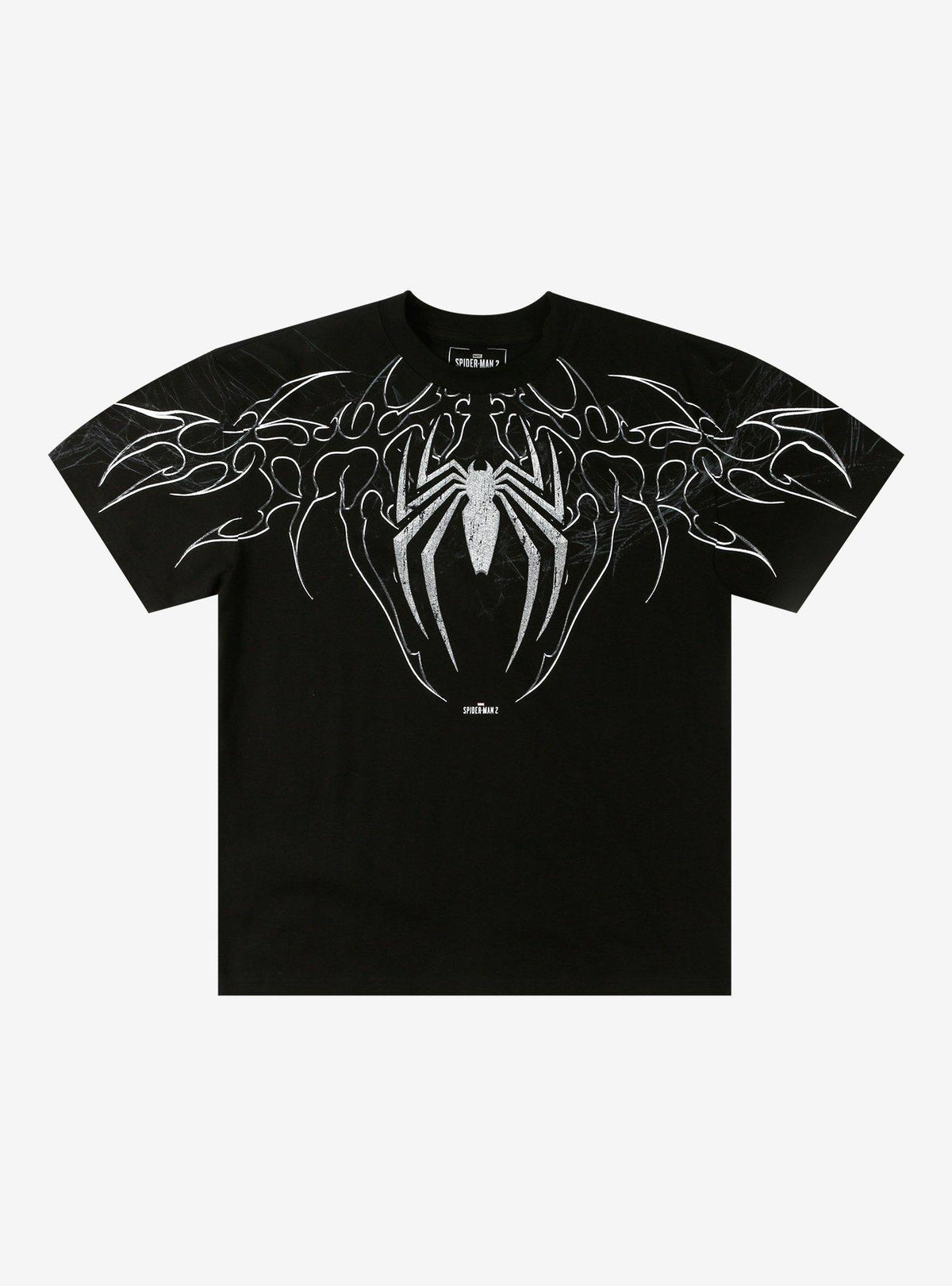 CVLA X Marvel Spider-Man 2 Venom Spider Symbol T-Shirt