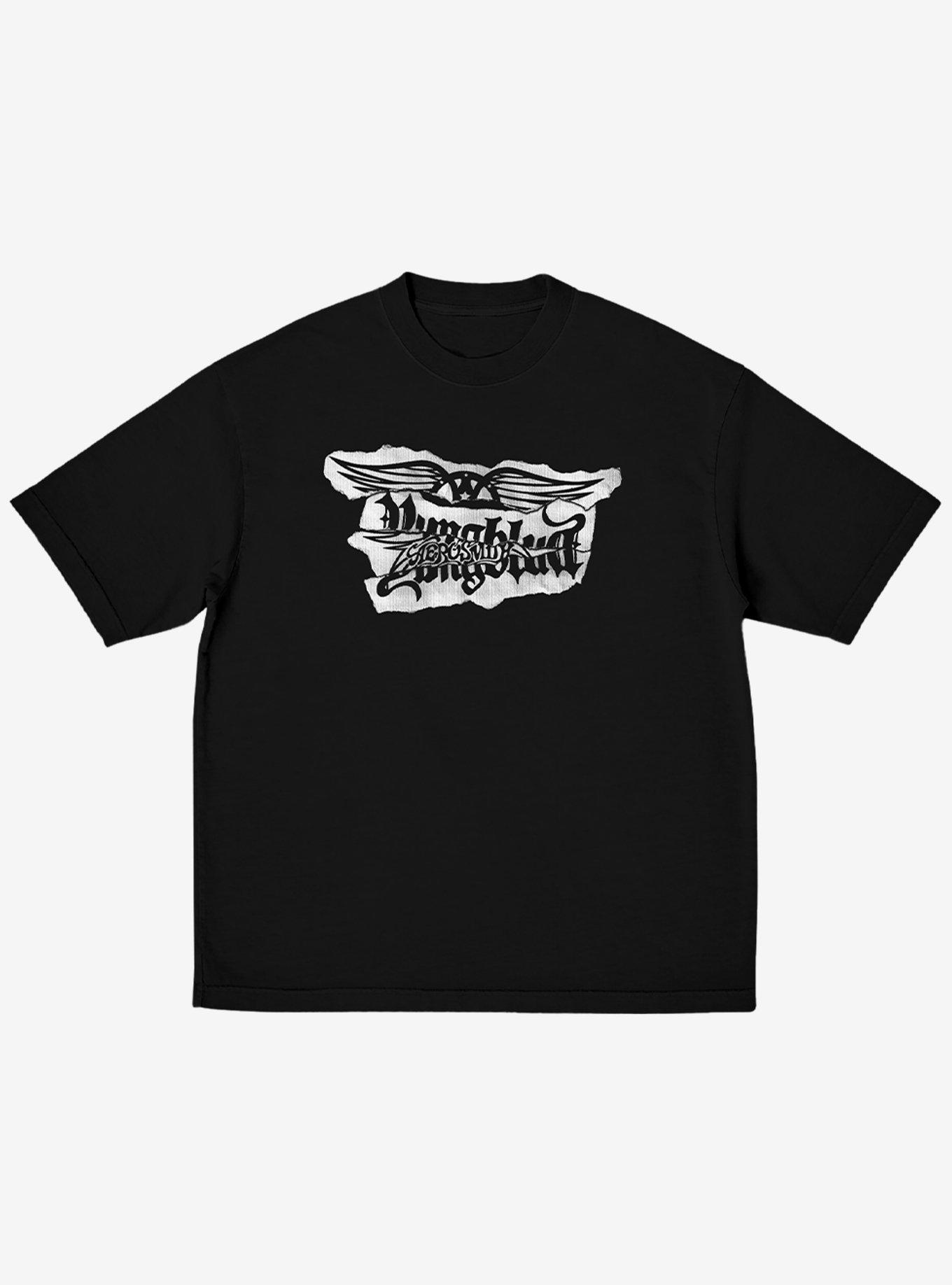 Aerosmith YUNGBLUD Wings Logo Shirt T Shirt Gift Ready