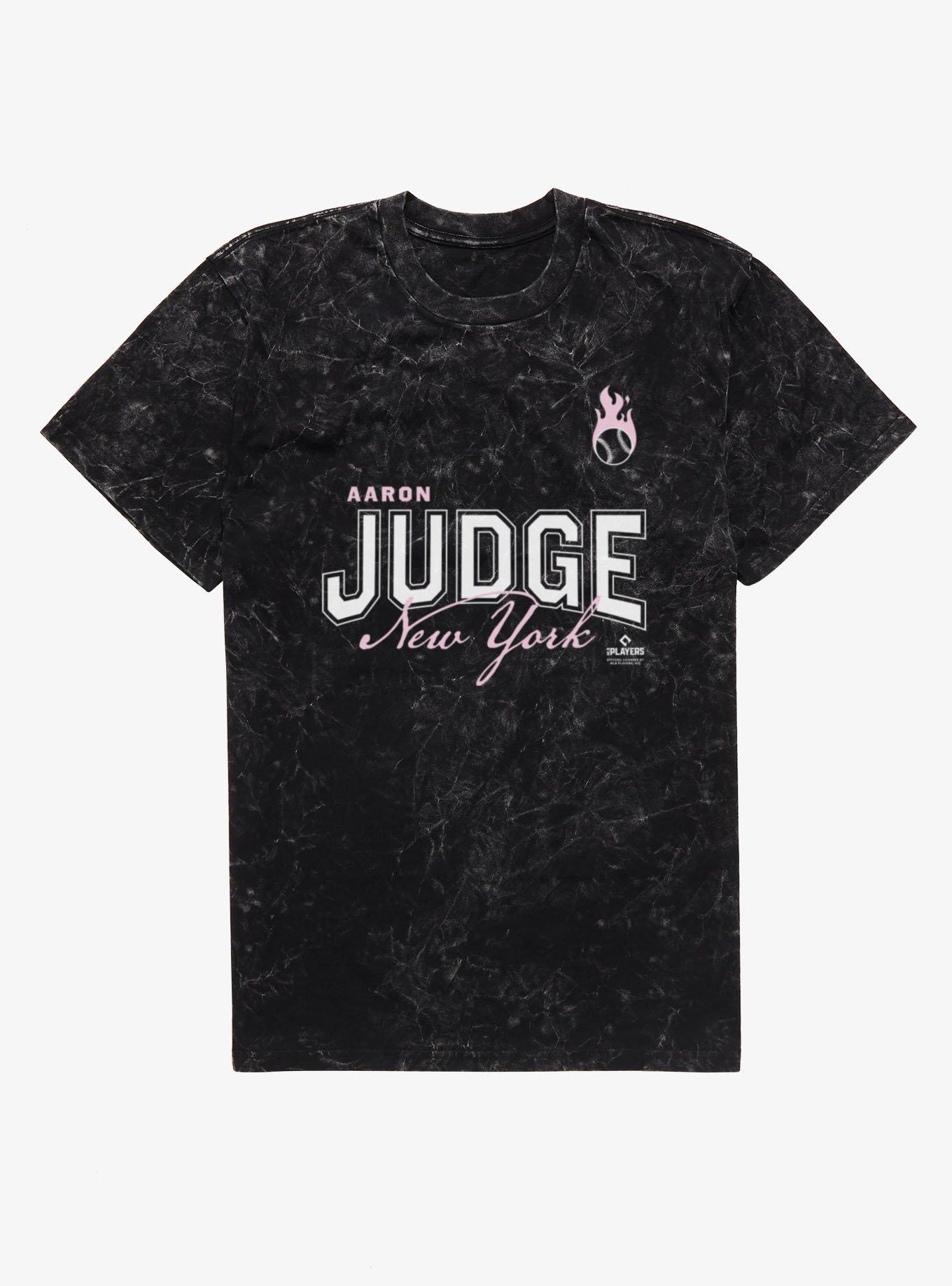 MLB New York Yankees Aaron Judge New York Mineral Wash T-Shirt Hot Topic Excluisve | Premium Unisex T-Shirt, Trending Graphic Tee