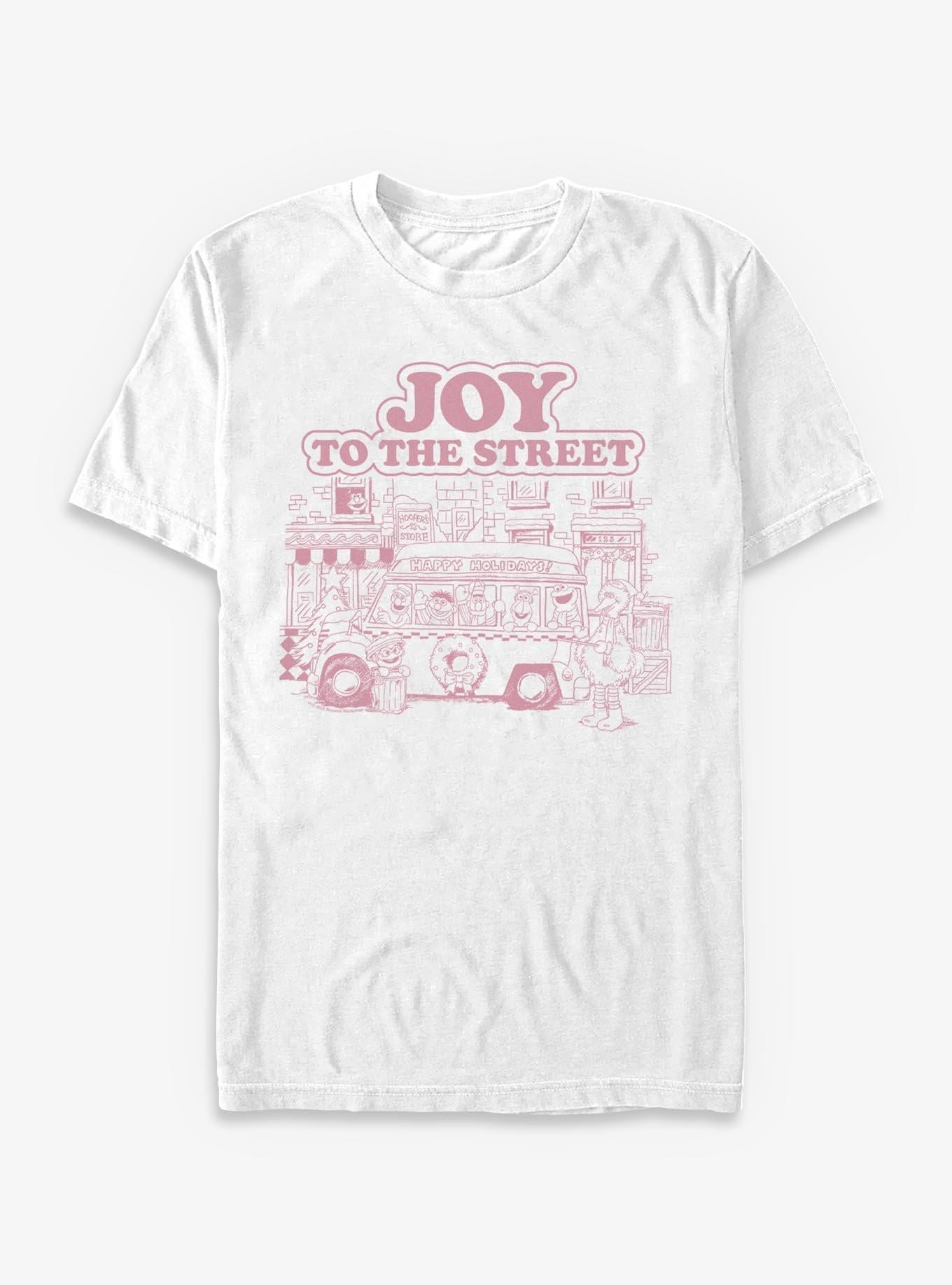Sesame Street Joy To The Street T-Shirt | Premium Unisex T-Shirt, Trending Graphic Tee