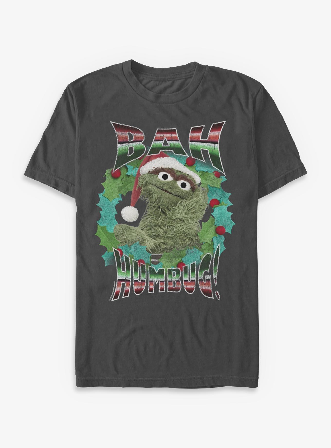 Sesame Street Merry Bah Humbug T-Shirt | Premium Unisex T-Shirt, Trending Graphic Tee
