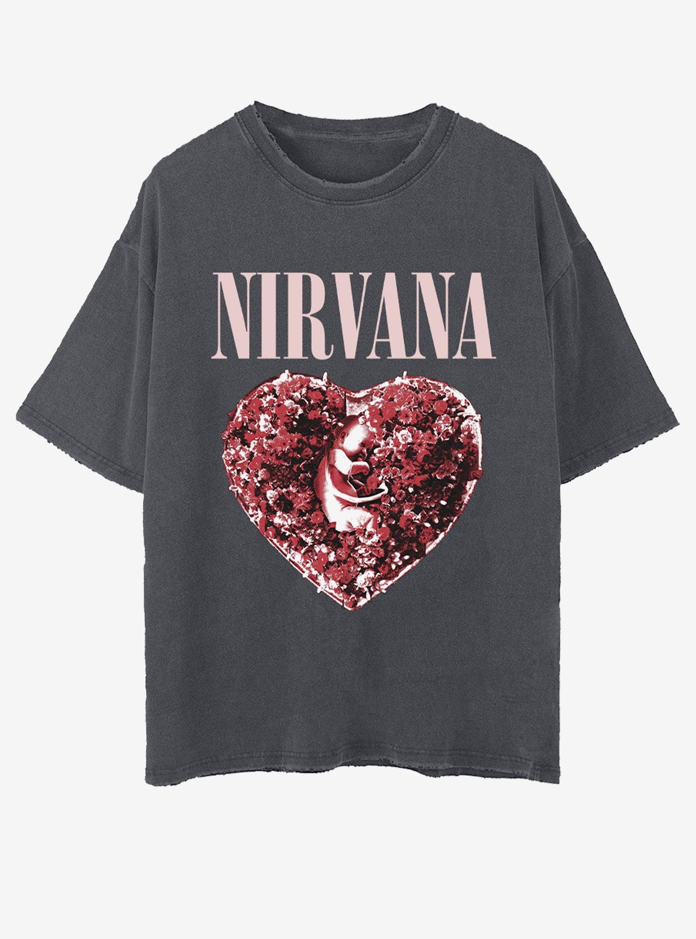 Nirvana Heart Shaped Box Shirt T Shirt Gift Ready