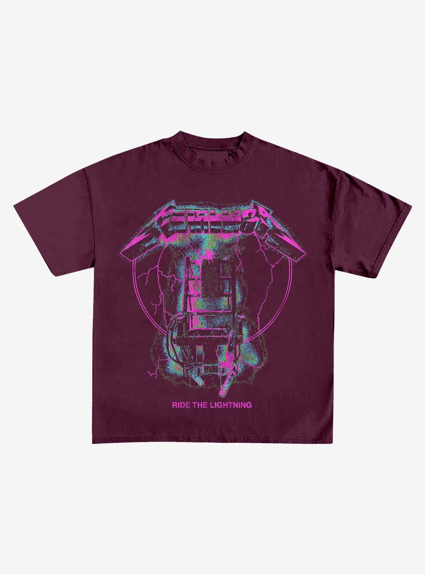 Metallica Ride The Lightning Shirt T Shirt Everyday Wear