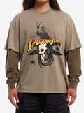Our Universe Indiana Jones Logo Twofer Long-Sleeve T-Shirt