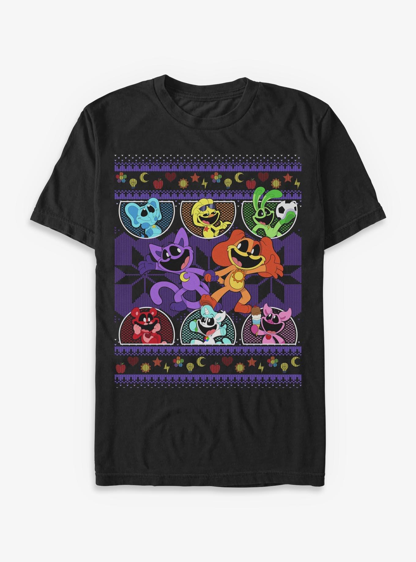 Poppy Playtime Ugly Critters Sweater T-Shirt | Premium Unisex T-Shirt, Trending Graphic Tee