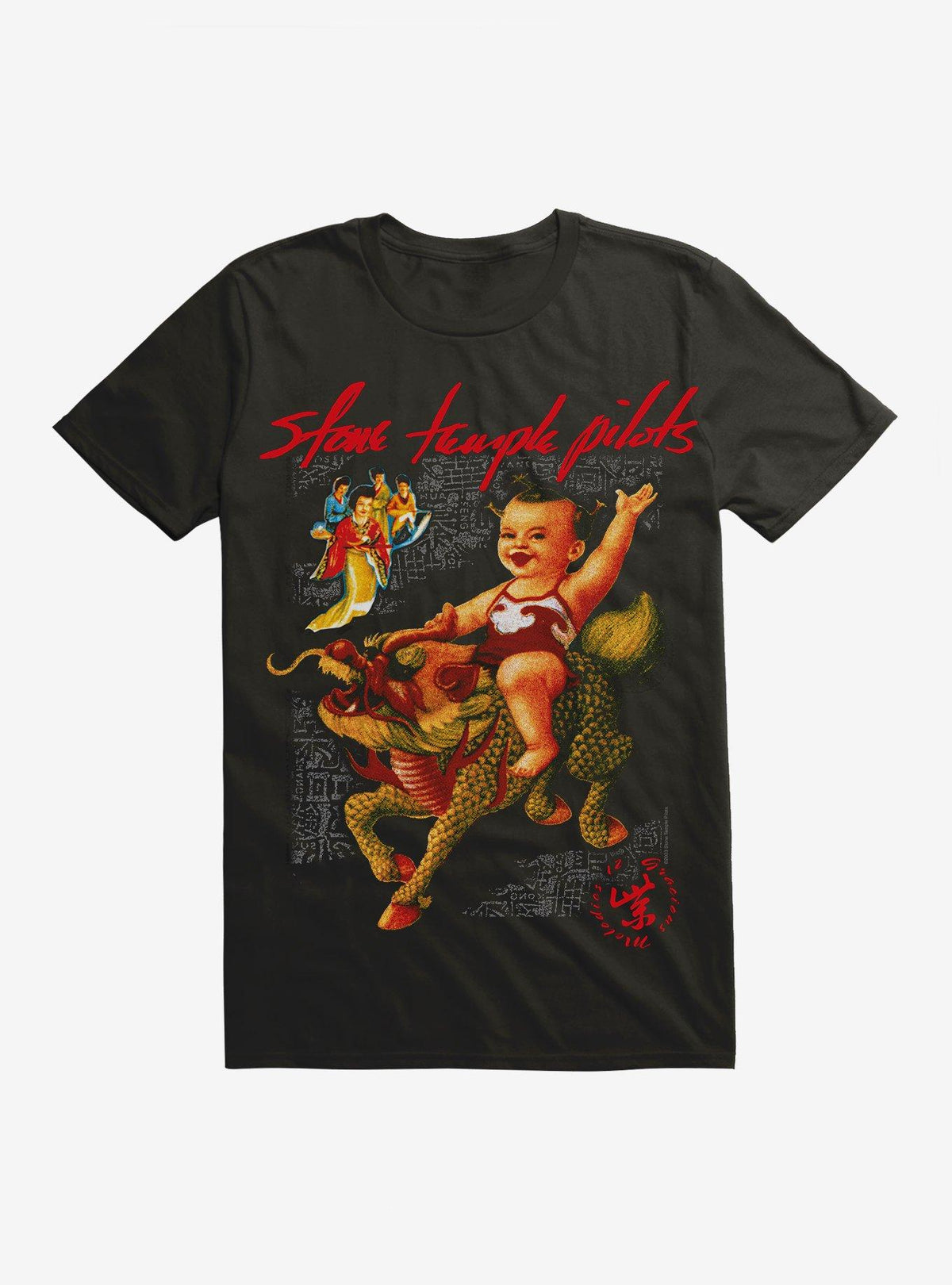 Stone Temple Pilots Purple Jumbo Print T-Shirt
