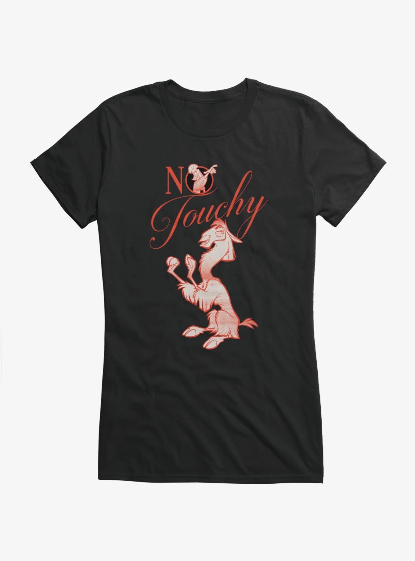 Disney The Emperor's New Groove No Touchy Girls T-Shirt | Premium Unisex T-Shirt, Trending Graphic Tee