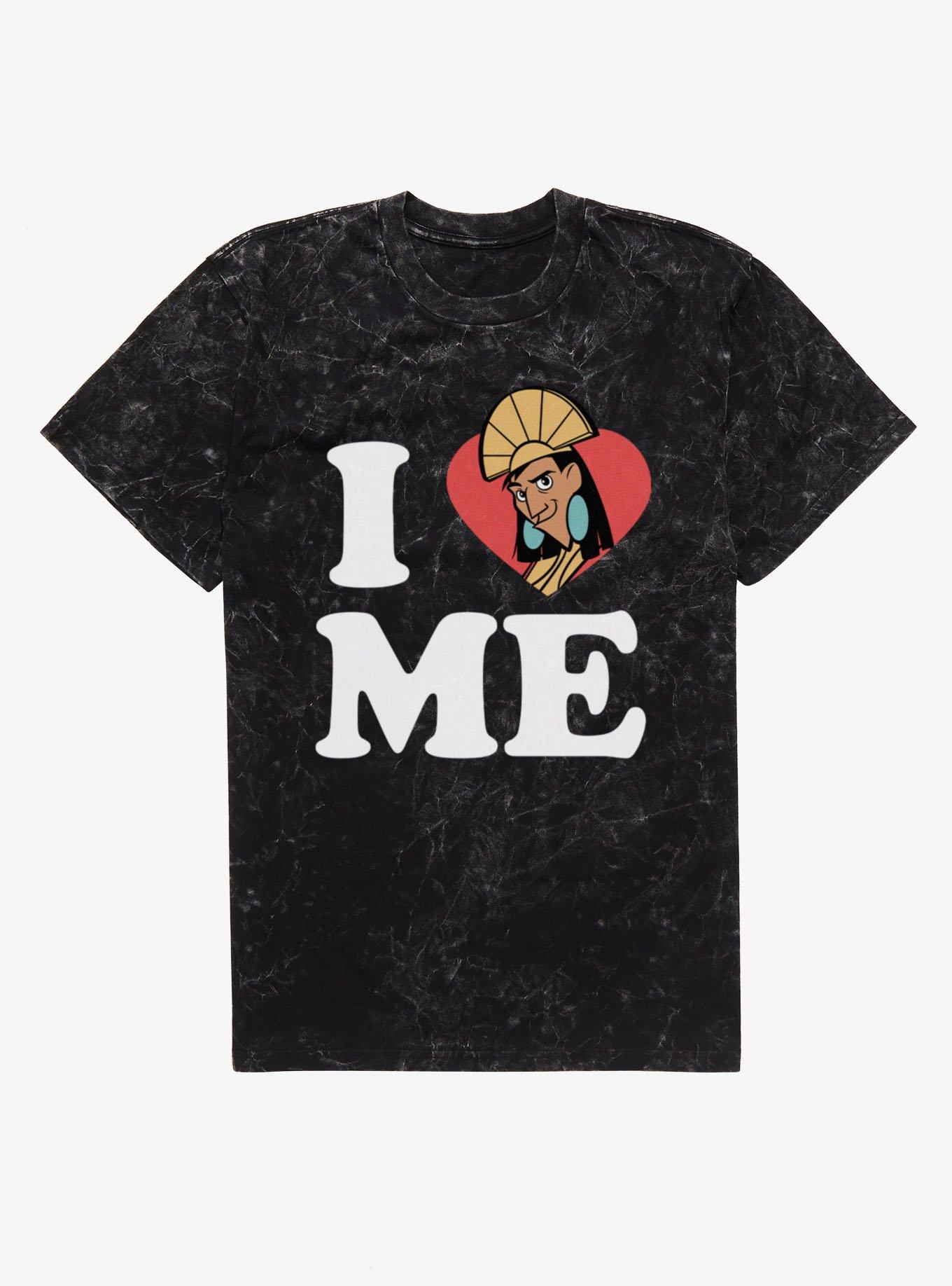 Disney The Emperor's New Groove Kuzco I Love Me Mineral Wash T-Shirt | Premium Unisex T-Shirt, Trending Graphic Tee
