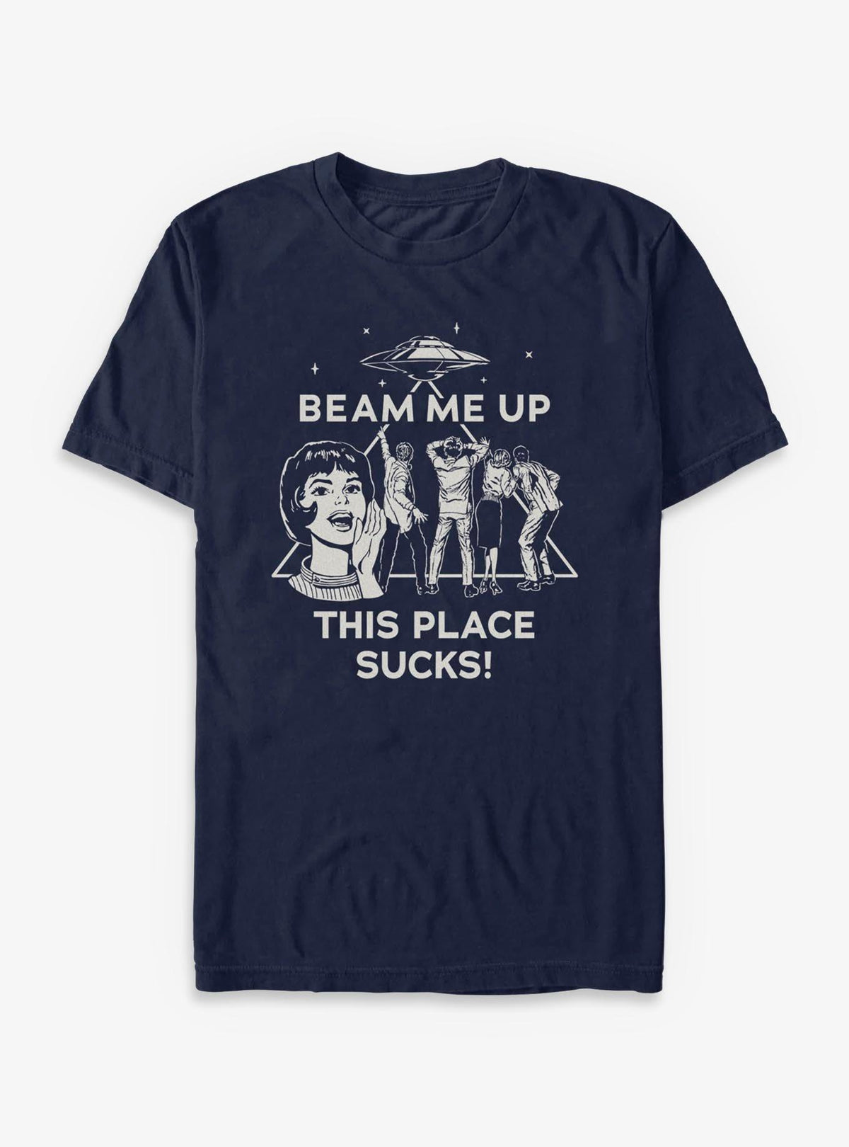 Stranger Things Beam Me Up T-Shirt