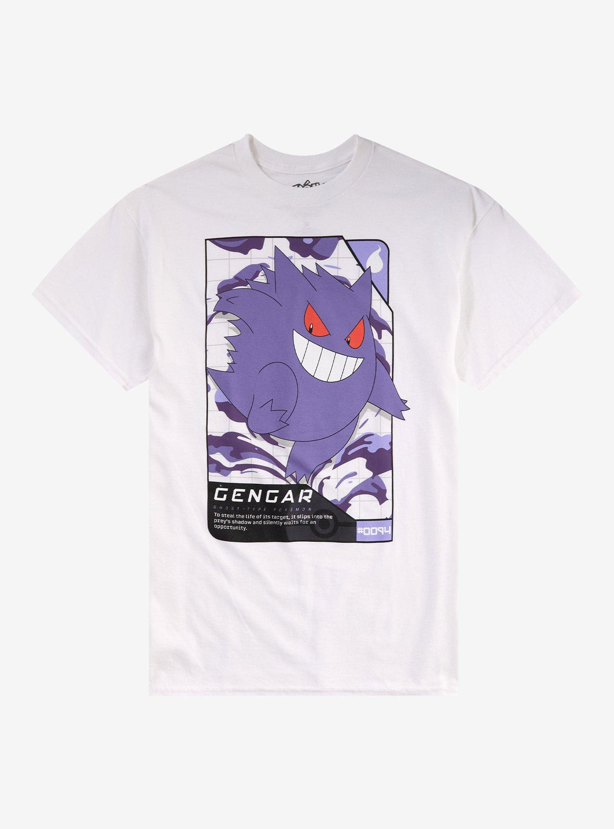 Pokémon Gengar Stats T-Shirt