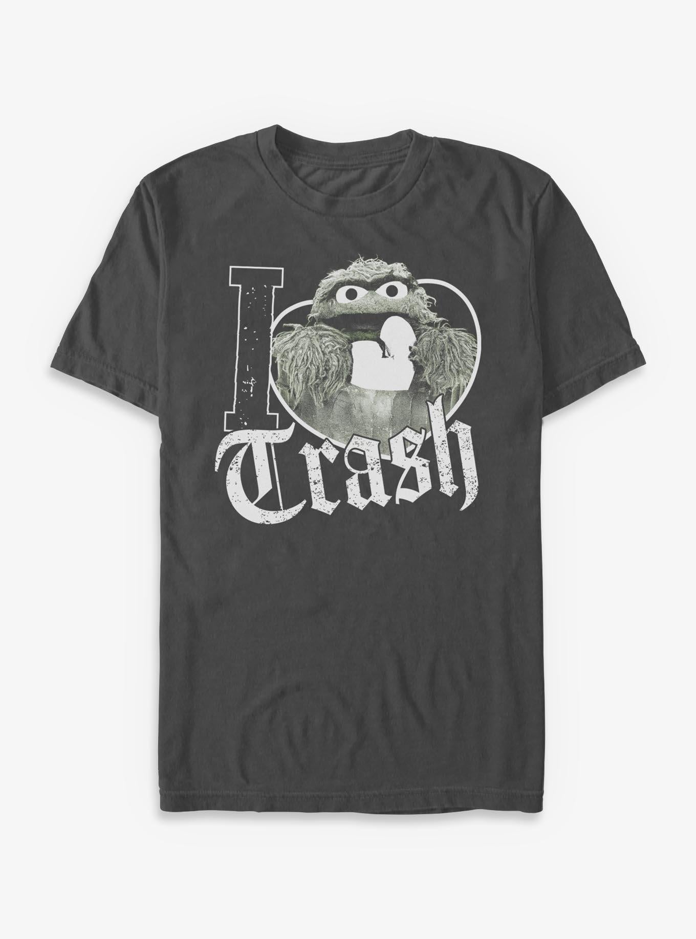 Sesame Street I Love Trash Shirt T Shirt Everyday Wear