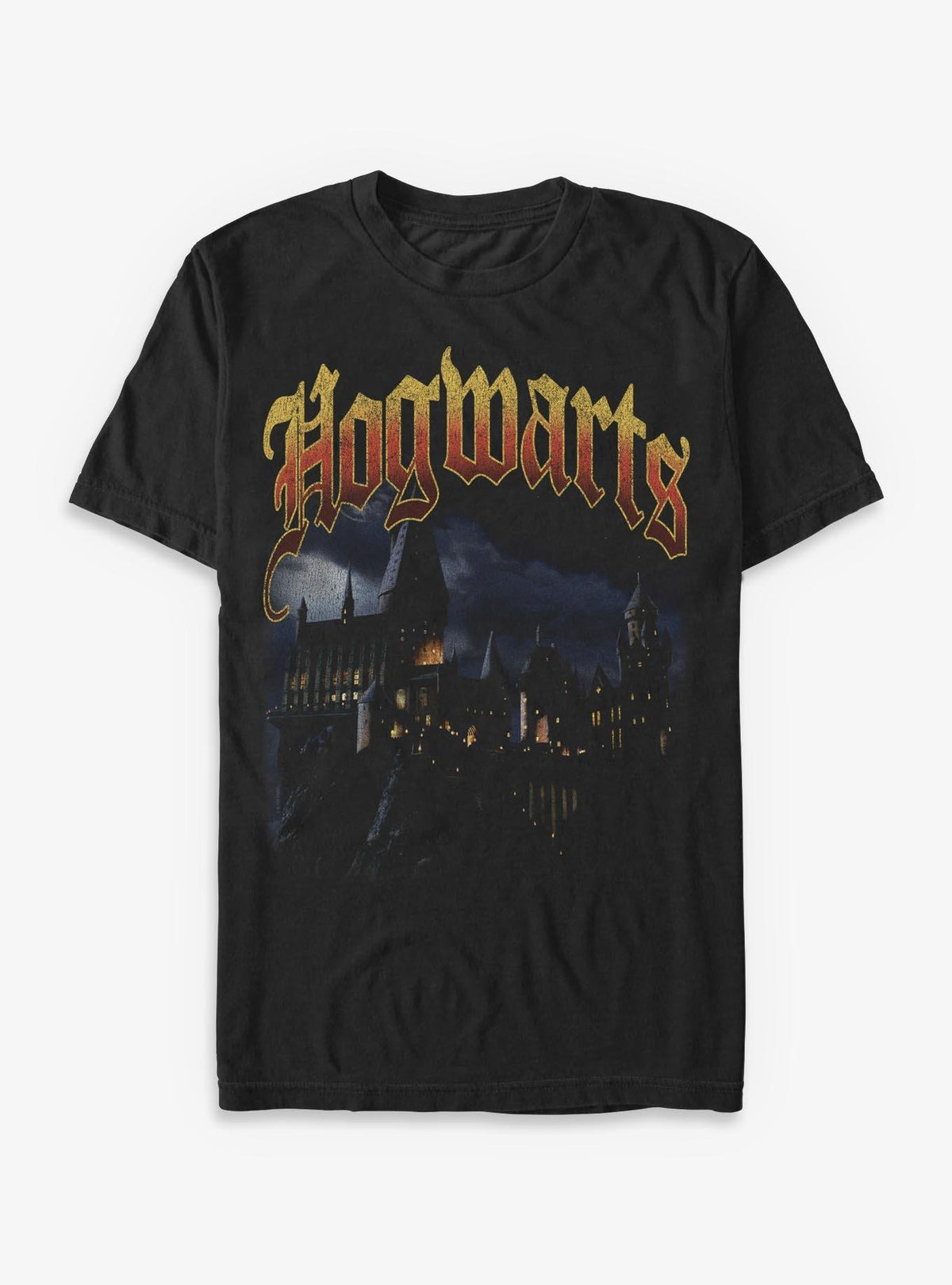 Harry Potter Hogwarts Castle At Night T-Shirt