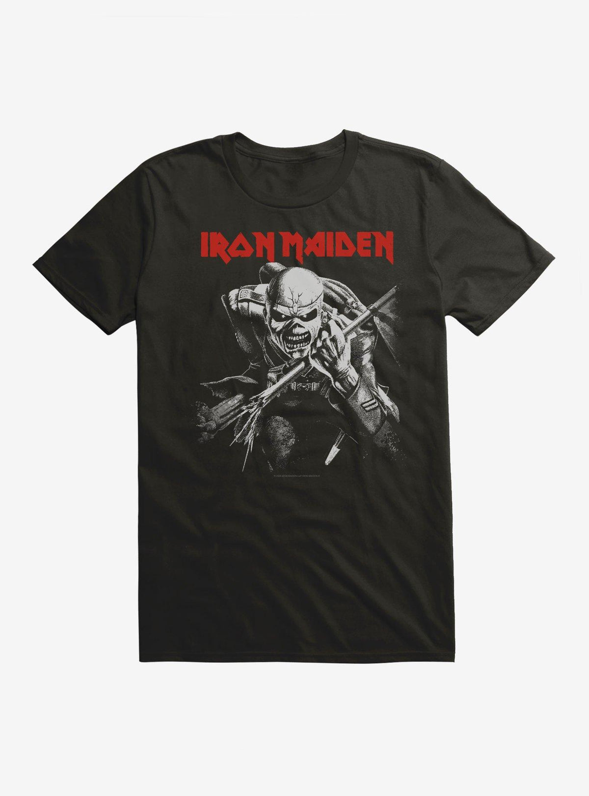 Iron Maiden The Trooper Black & White T-Shirt
