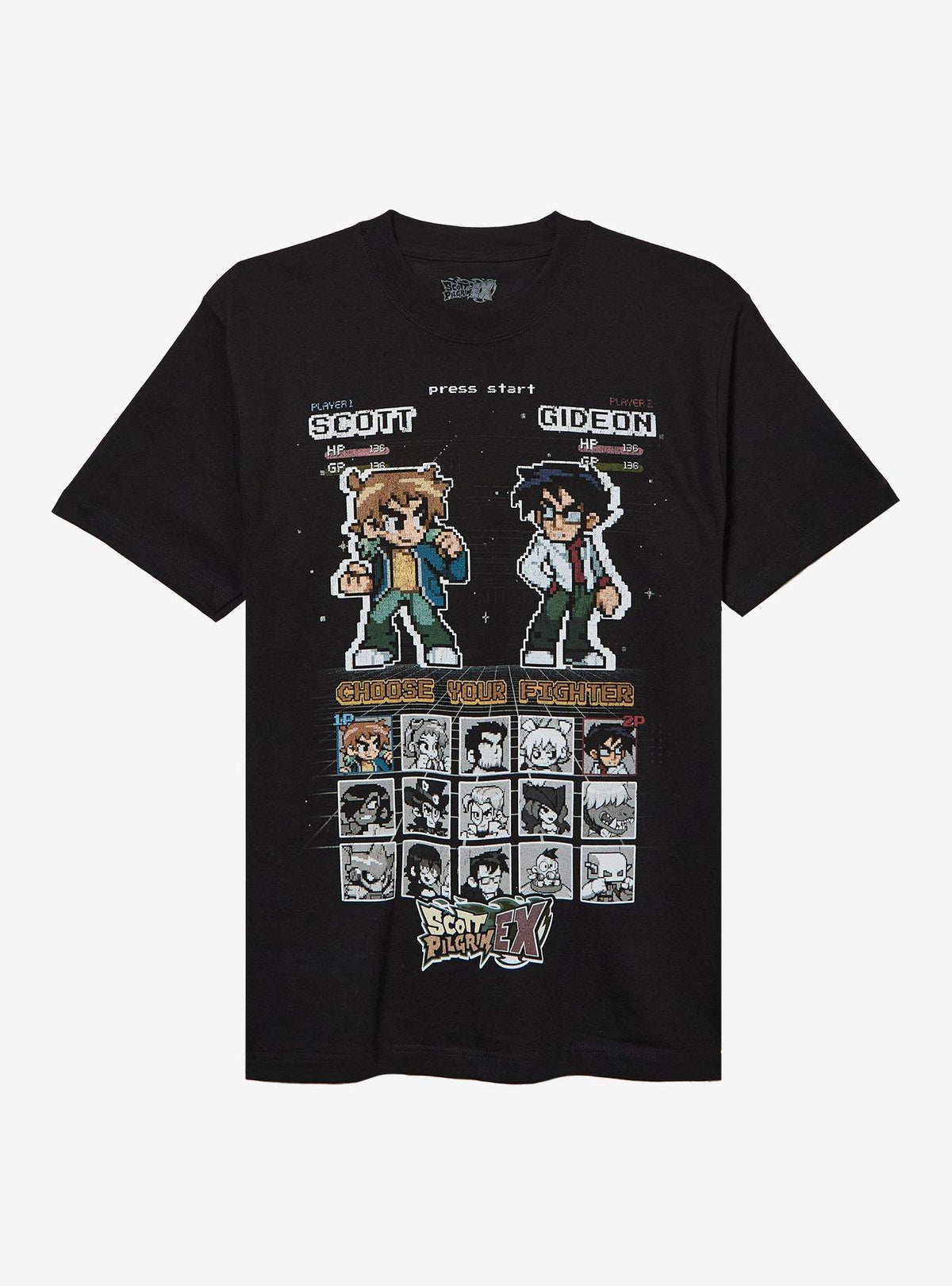 Scott Pilgrim EX Choose Your Fighter T-Shirt