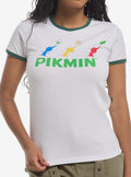 Pikmin Trio Girls Ringer T-Shirt