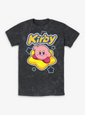 Nintendo Kirby Surfing Mineral Wash T-Shirt