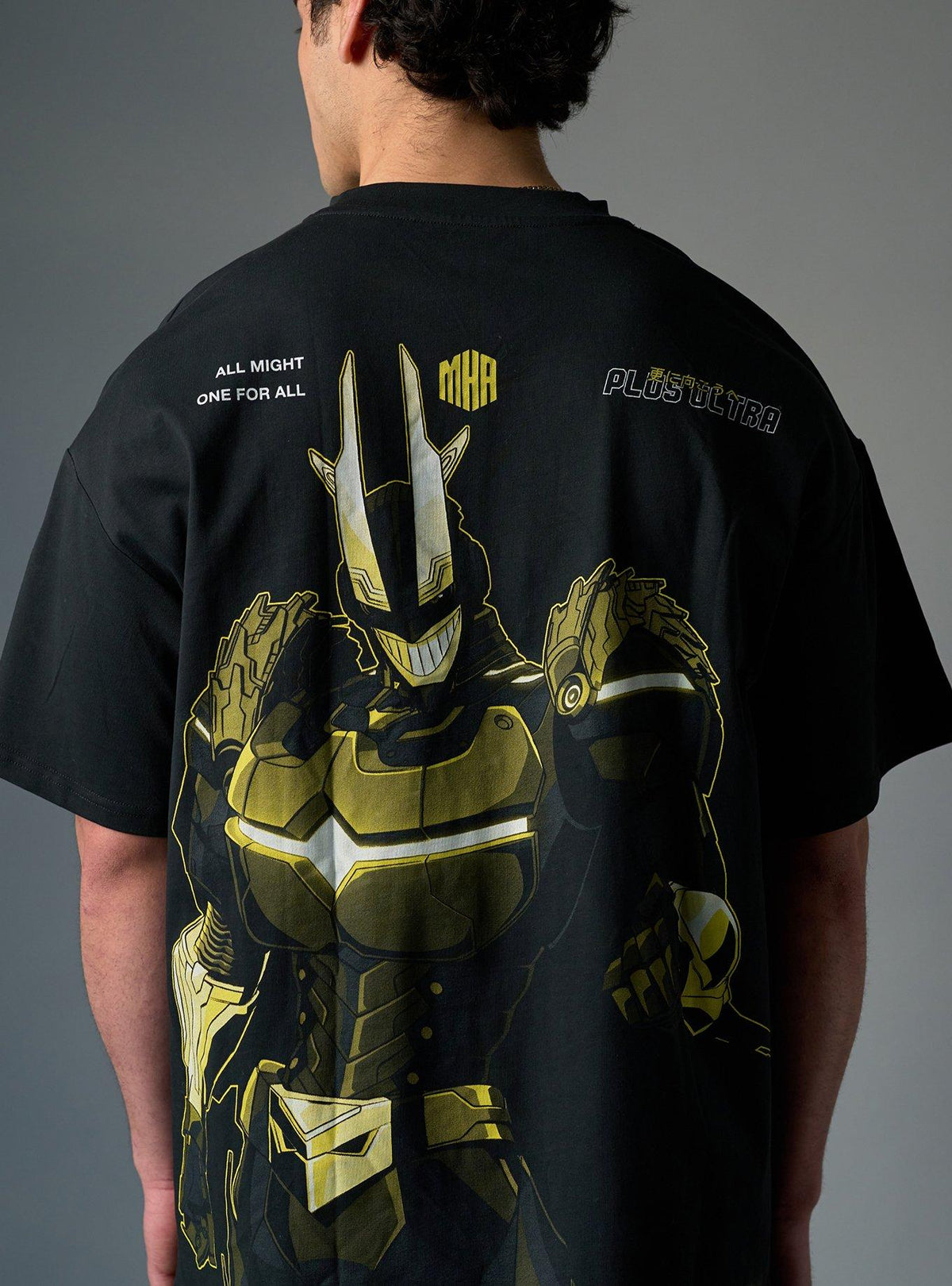 Village Hidden In Iron X Hot Topic My Hero Academia All Might T-Shirt Hot Topic Exclusive