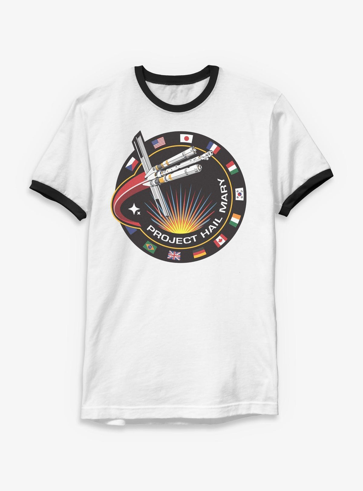 Project Hail Mary Project Patch Ringer T-Shirt