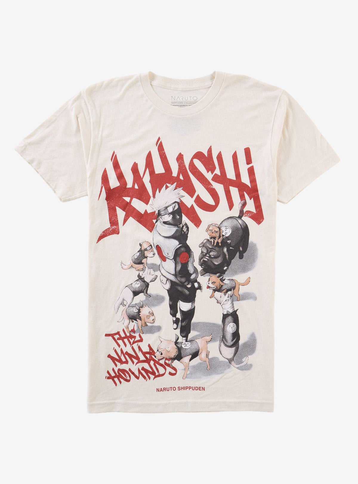 Naruto Shippuden Kakashi Dogs T-Shirt