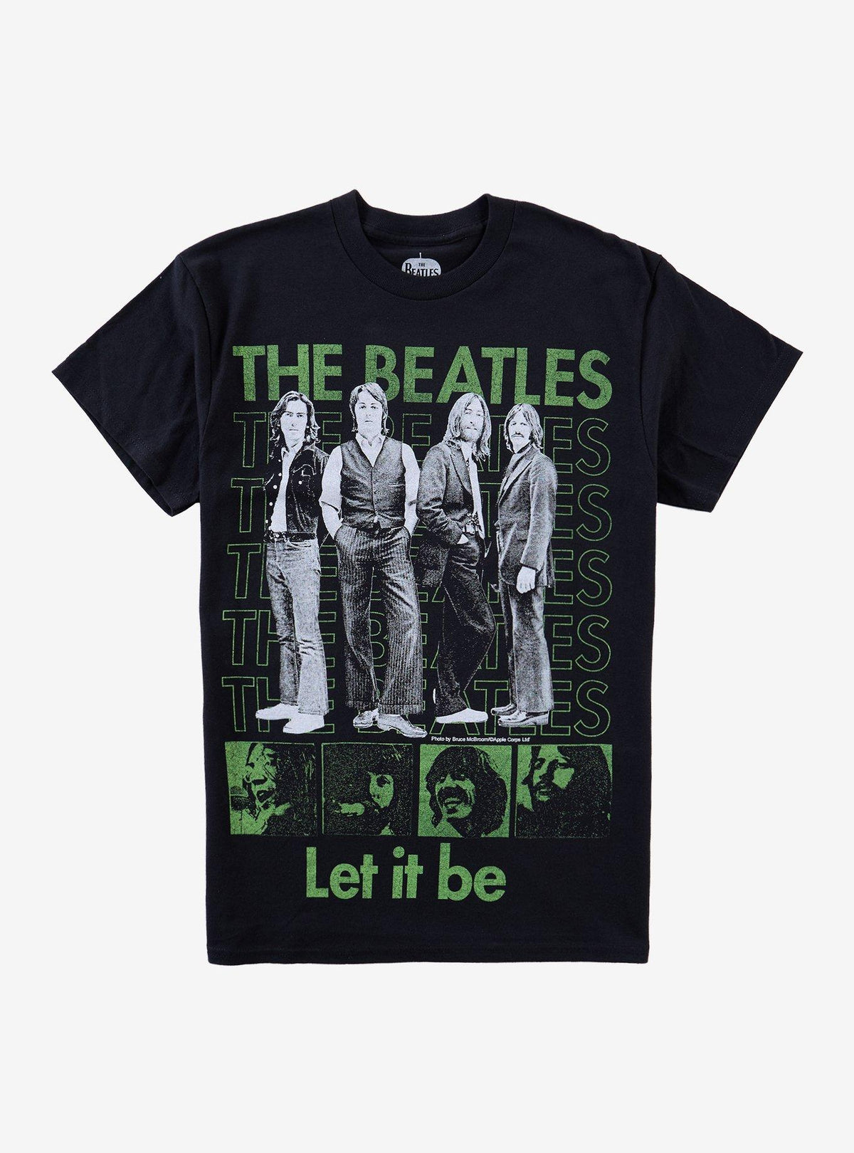 The Beatles Let It Be Green T-Shirt