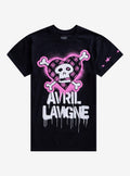 Avril Lavigne Pink Punk Skull T-Shirt