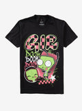 Invader Zim GIR Checkered T-Shirt