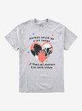 Hockey Kiss Heart T-Shirt By Got Funny?