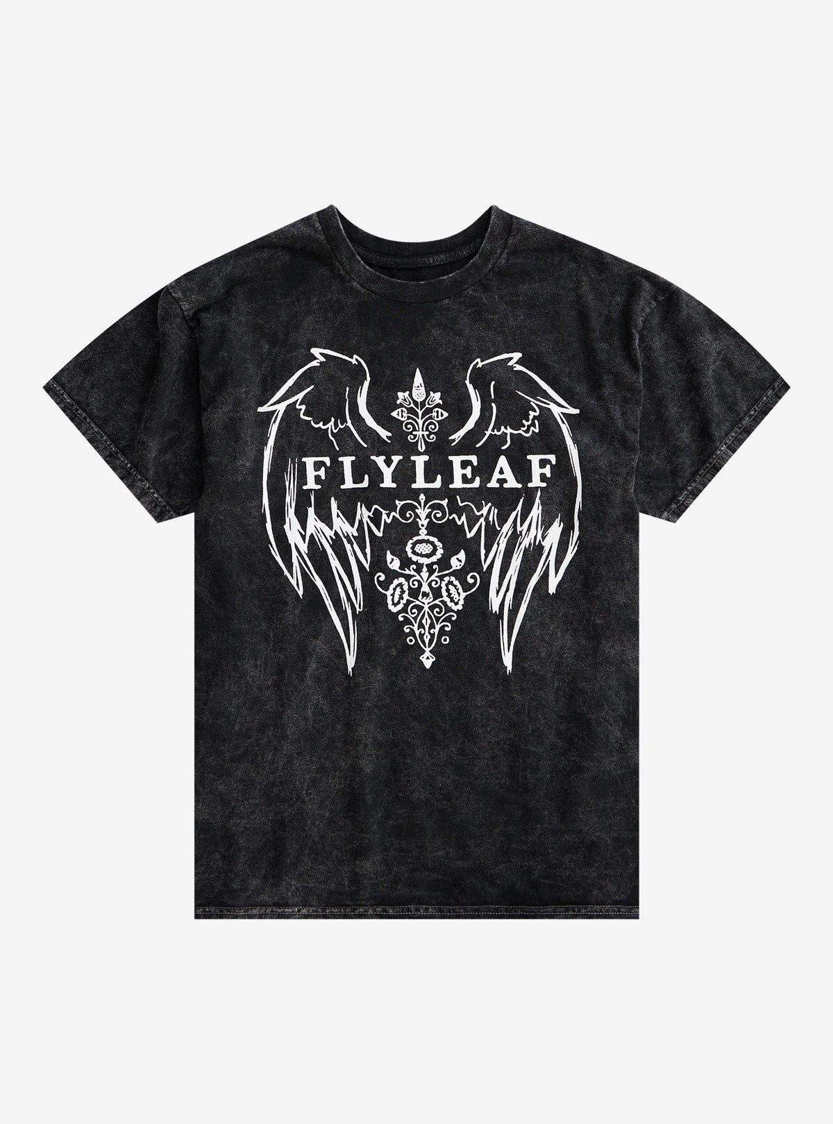 Flyleaf Wing Logo Mineral Wash T-Shirt