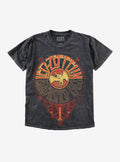 Led Zeppelin Symbols Dark Wash T-Shirt