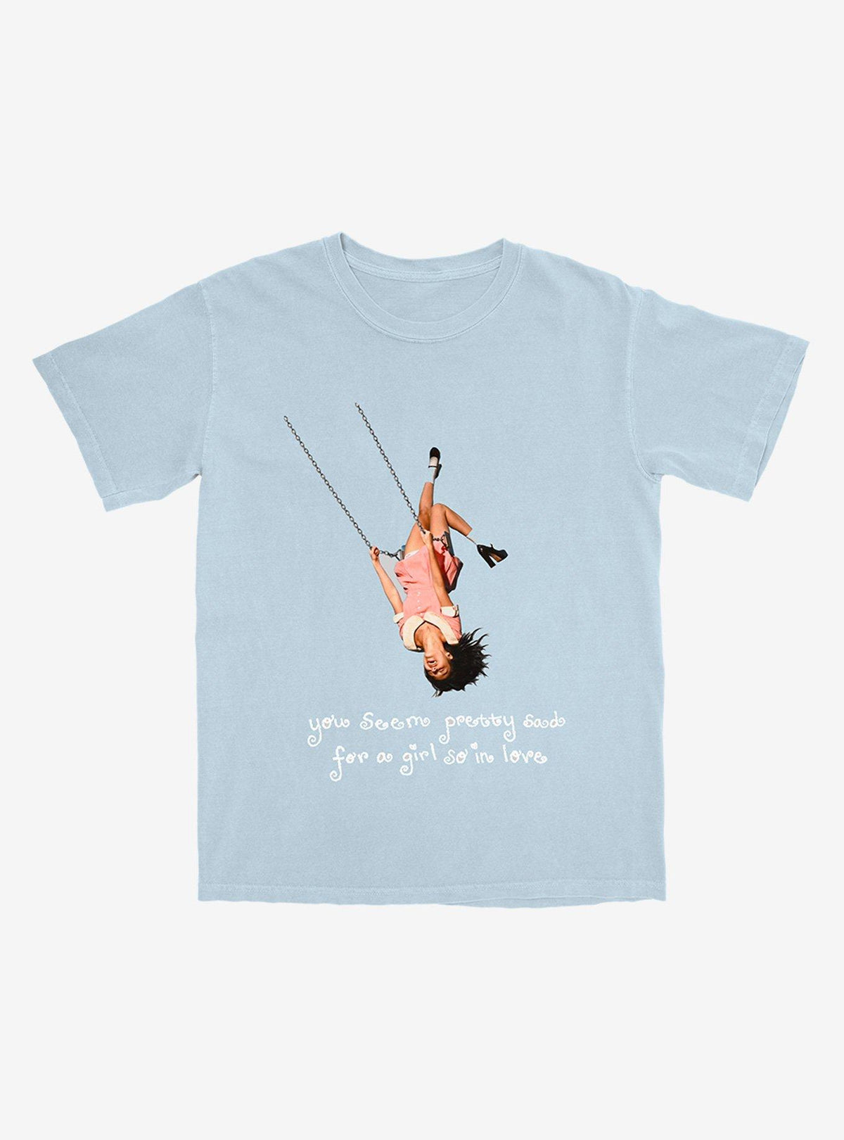Olivia Rodrigo Sad For A Girl So In Love Blue T-Shirt
