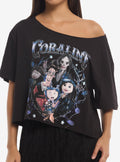Coraline Group Girls Off-Shoulder T-Shirt