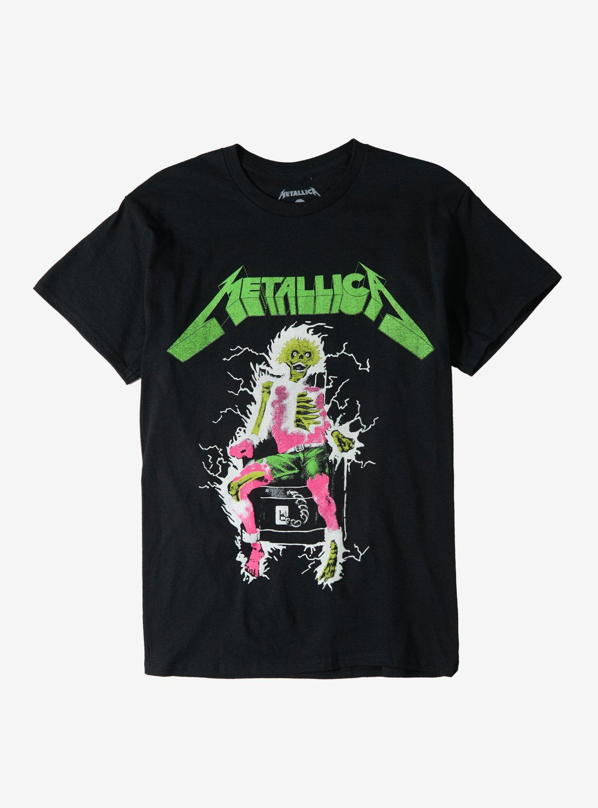 Metallica Electric Chair Glow-In-The-Dark T-Shirt