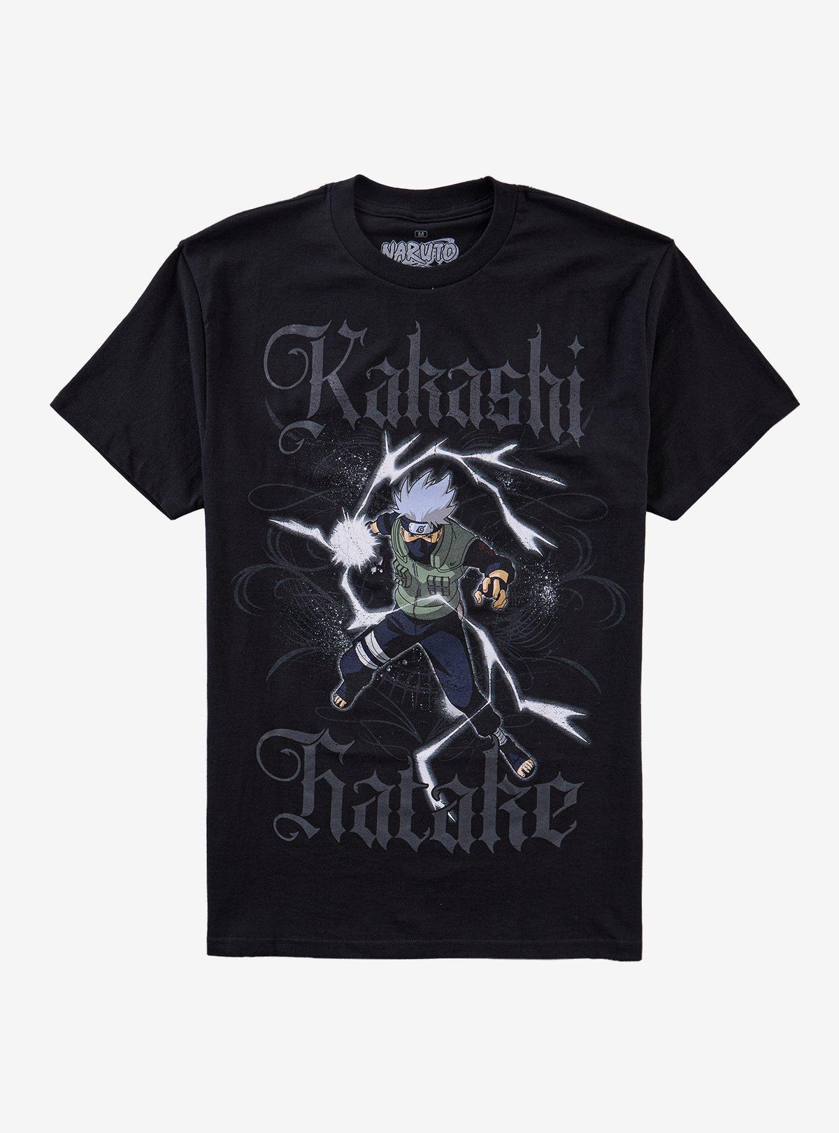 Naruto Shippuden Kakashi Lightning Gothic T-Shirt